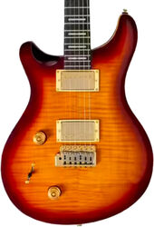 Guitare électrique double cut Sire Larry Carlton Q7 LH - tobacco sunburst