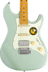 Guitare électrique forme str Sire Larry Carlton S5 HSS - Surf green metallic