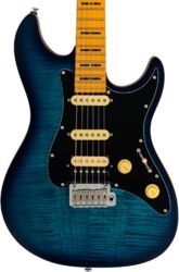 Larry Carlton S7 FM New Gen - transparent blue satin
