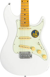 Guitare électrique forme str Sire Larry Carlton S7 New Gen - White