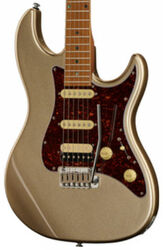Guitare électrique forme str Sire Larry Carlton S7 - Champagne gold metal