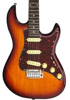 Guitare électrique forme str Sire Larry Carlton S3 SSS - Tobacco sunburst