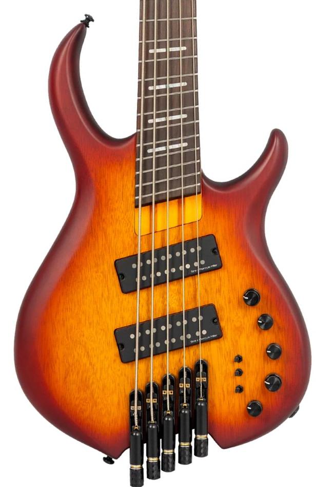 Basse électrique solid body Sire Marcus Miller M6 Headless 5ST 5-String - Tobacco Sunburst Satin