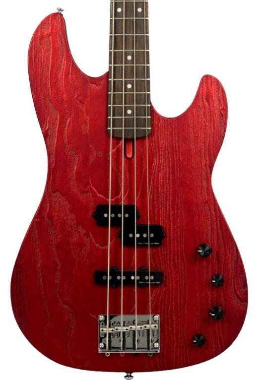 Basse électrique solid body Sire Marcus Miller P6 4ST - candy apple red