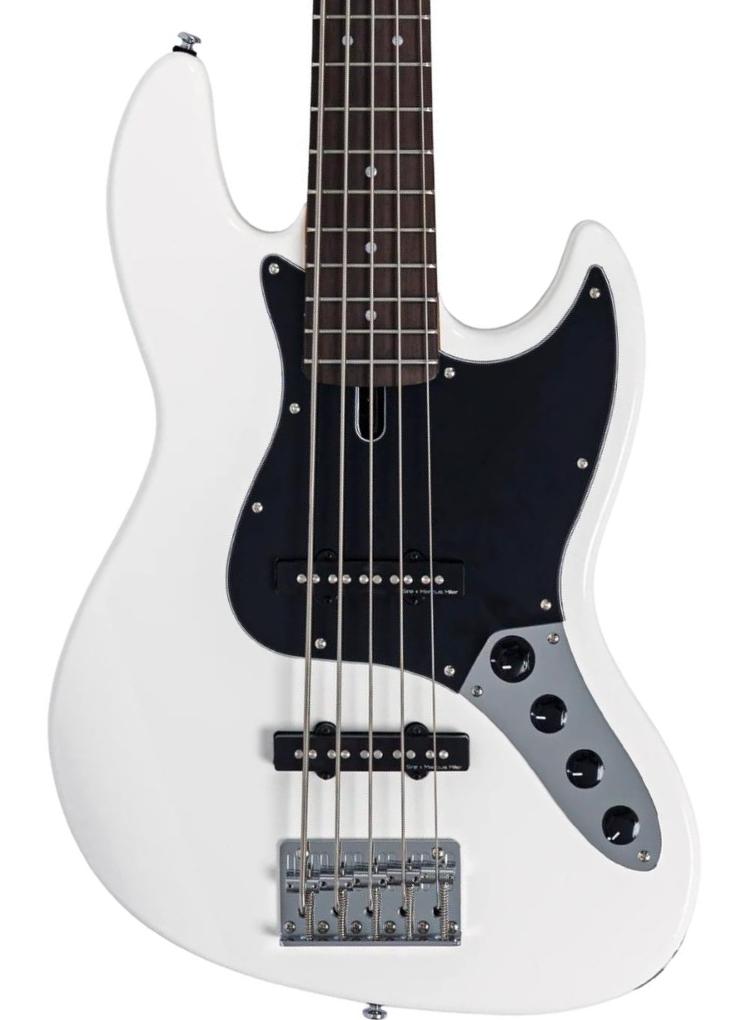 Basse électrique solid body Sire Marcus Miller V3 New Gen (5-String) - antique white