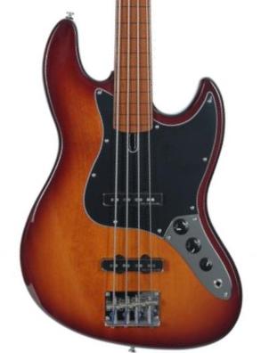 Basse électrique solid body Sire Marcus Miller V5 Alder 4ST Fretless - tobacco sunburst