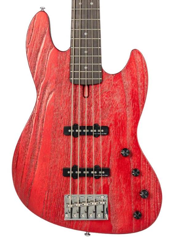Basse électrique solid body Sire Marcus Miller V6 5ST - candy apple red
