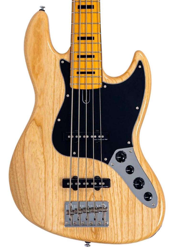 Basse électrique solid body Sire Marcus Miller V7 Vintage Ash New Gen (5-String) - natural