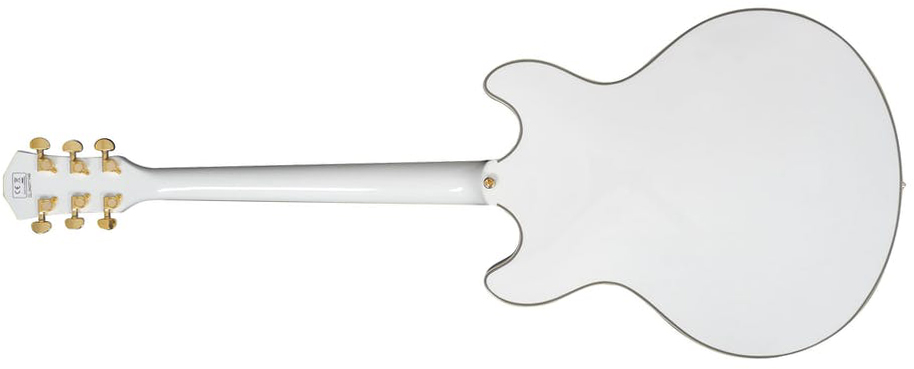 Sire Larry Carlton H7 Signature Ht Hh Eb - White - Guitare Électrique 1/2 Caisse - Variation 1