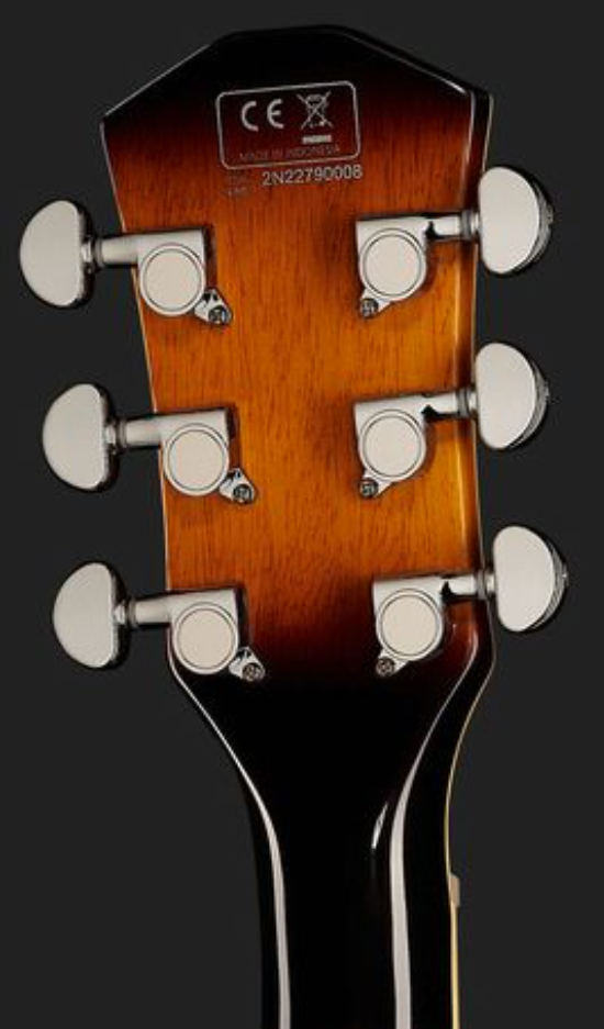 Sire Larry Carlton H7v Signature 2s P90 Ht Eb - Vintage Sunburst - Guitare Électrique 1/2 Caisse - Variation 7