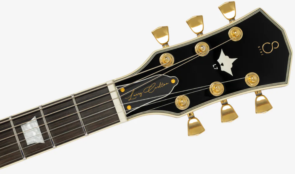 Sire Larry Carlton L7v New Gen 2s P90 Ht Eb - Black - Guitare Électrique Single Cut - Variation 3
