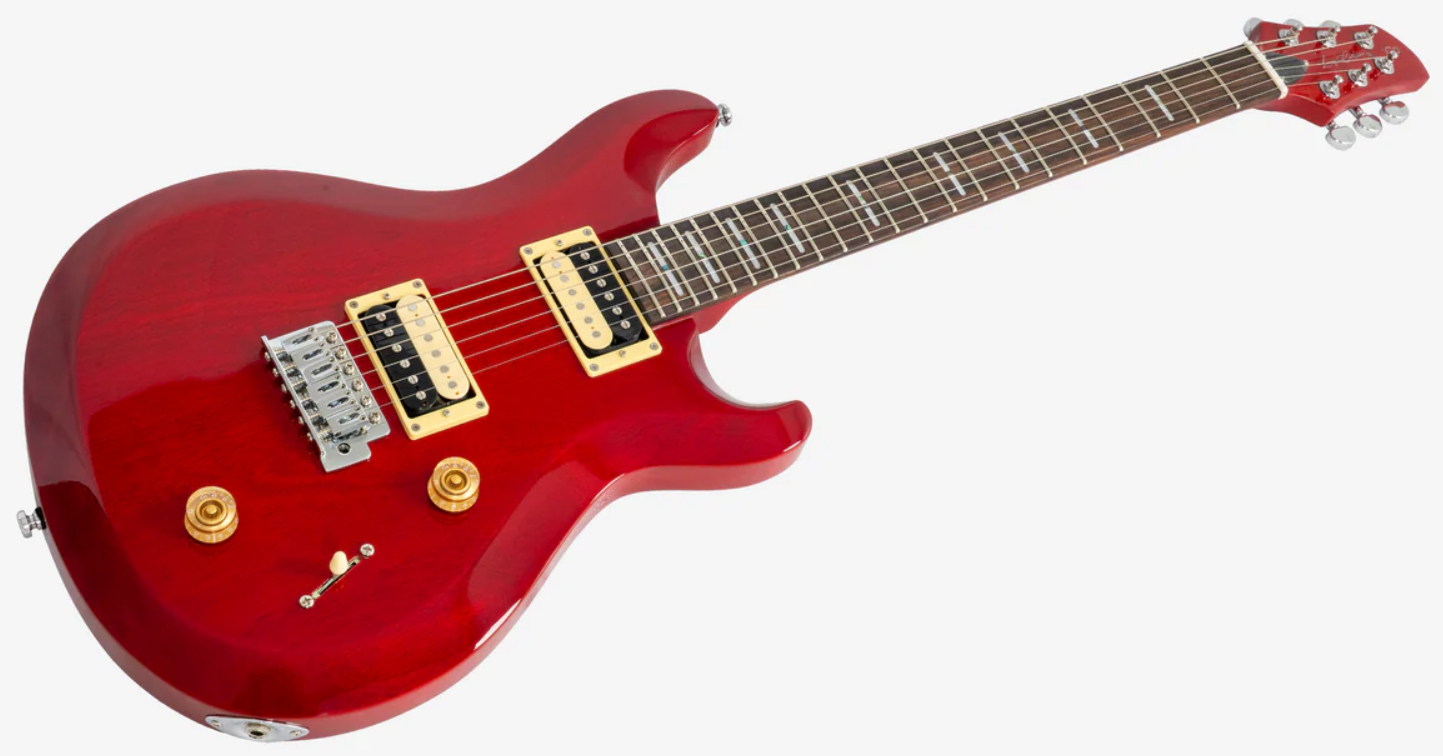 Sire Larry Carlton Q3 2h Trem Rw - Vintage Cherry - Guitare Électrique Double Cut - Variation 2