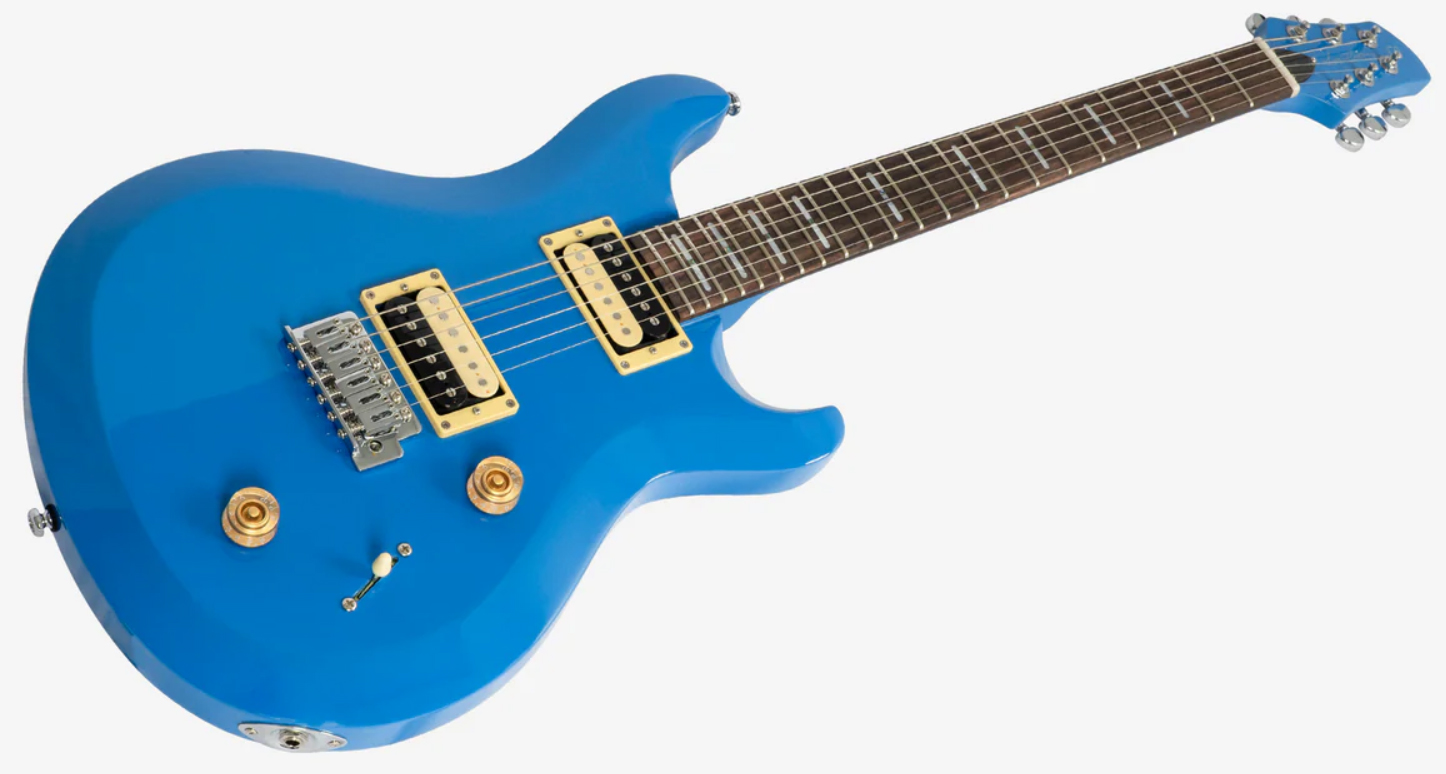 Sire Larry Carlton Q3 2h Trem Rw - Midnight Blue - Guitare Électrique Double Cut - Variation 2