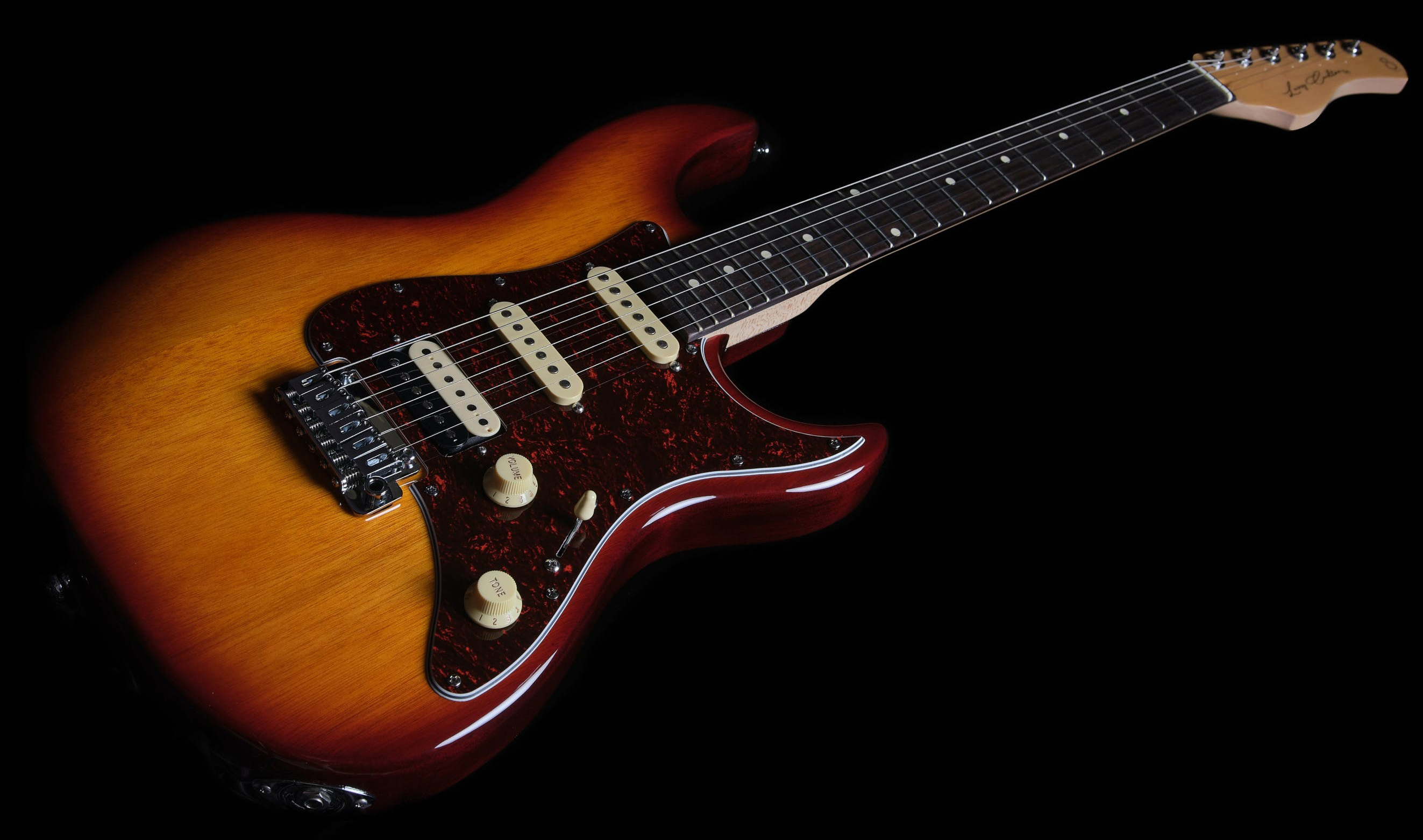 Sire Larry Carlton S3 Signature Hss Trem Rw - Tobacco Sunburst - Guitare Électrique Forme Str - Variation 1