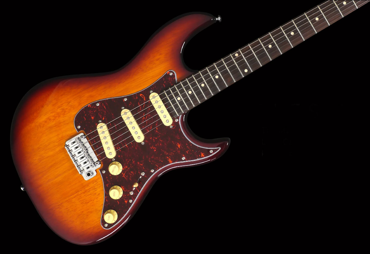 Sire Larry Carlton S3 Sss Signature 3s Trem Rw - Tobacco Sunburst - Guitare Électrique Forme Str - Variation 1