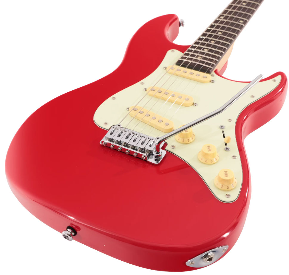 Sire Larry Carlton S3 Sss Signature 3s Trem Rw - Dakota Red - Guitare Électrique Forme Str - Variation 2