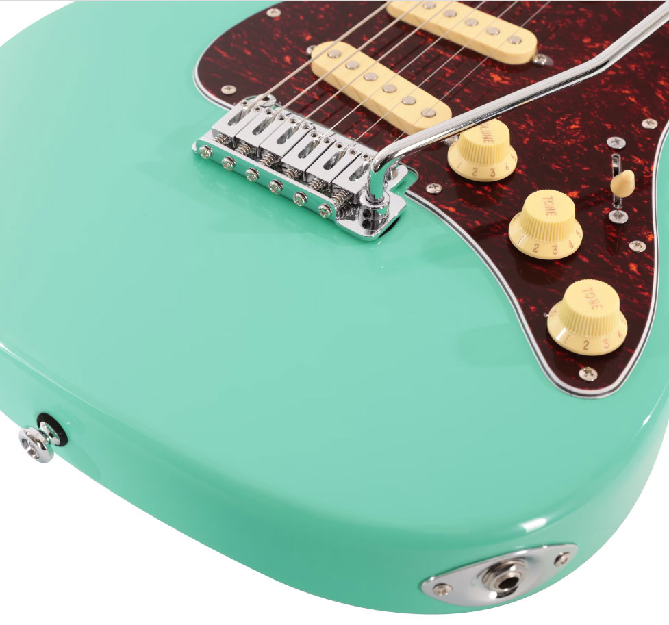 Sire Larry Carlton S3 Sss Signature 3s Trem Rw - Mild Green - Guitare Électrique Forme Str - Variation 4