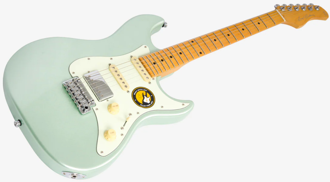 Sire Larry Carlton S5 Hss Trem Mn - Surf Green Metallic - Guitare Électrique Forme Str - Variation 2