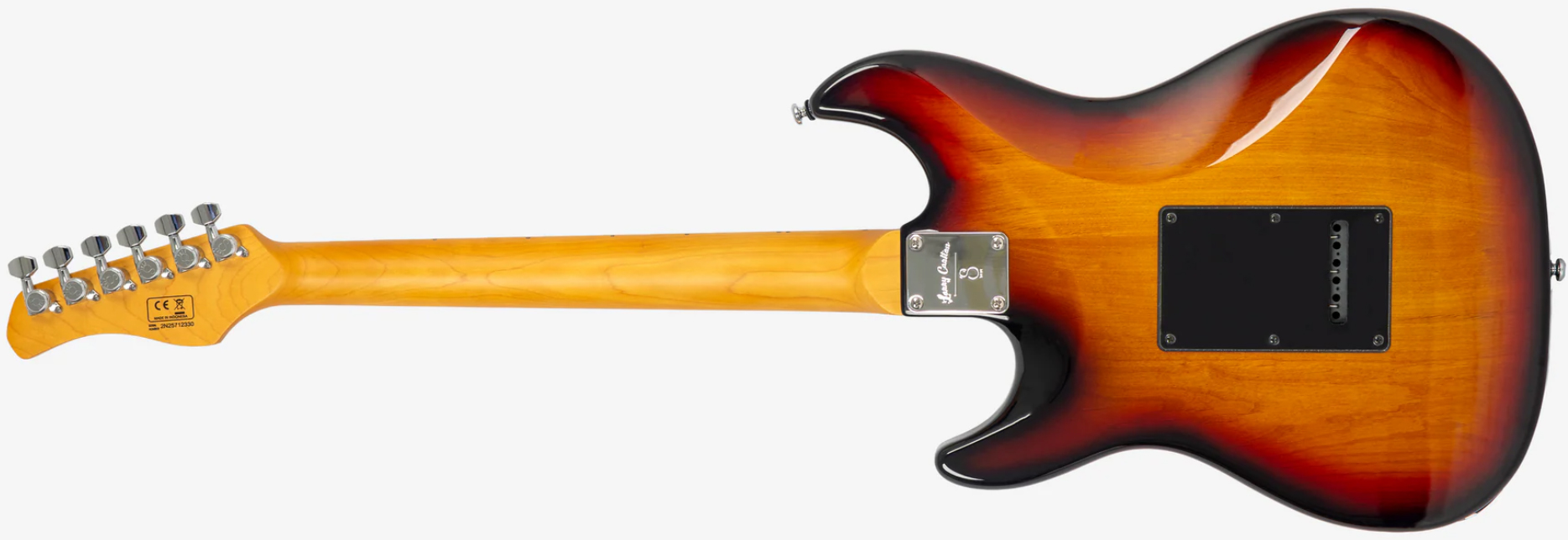 Sire Larry Carlton S7 Hss Lh Gaucher New Gen Trem Mn - 3 Tone Sunburst - Guitare Électrique Forme Str - Variation 1
