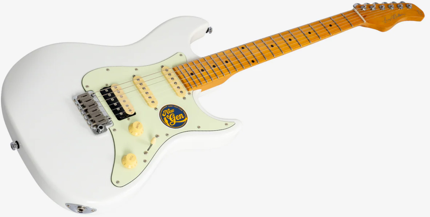 Sire Larry Carlton S7 Hss Lh Gaucher New Gen Trem Mn - White - Guitare Électrique Forme Str - Variation 2