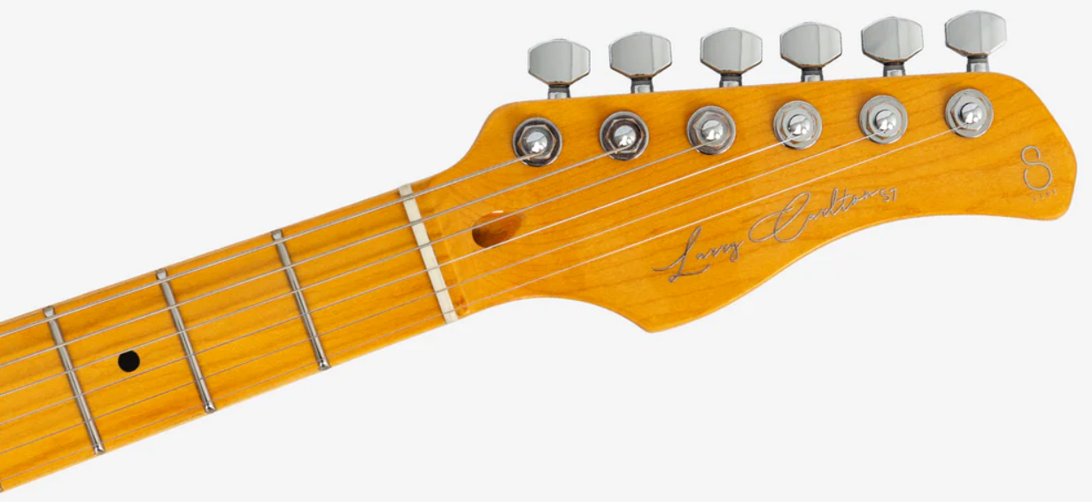 Sire Larry Carlton S7 Hss Lh Gaucher New Gen Trem Mn - White - Guitare Électrique Forme Str - Variation 3