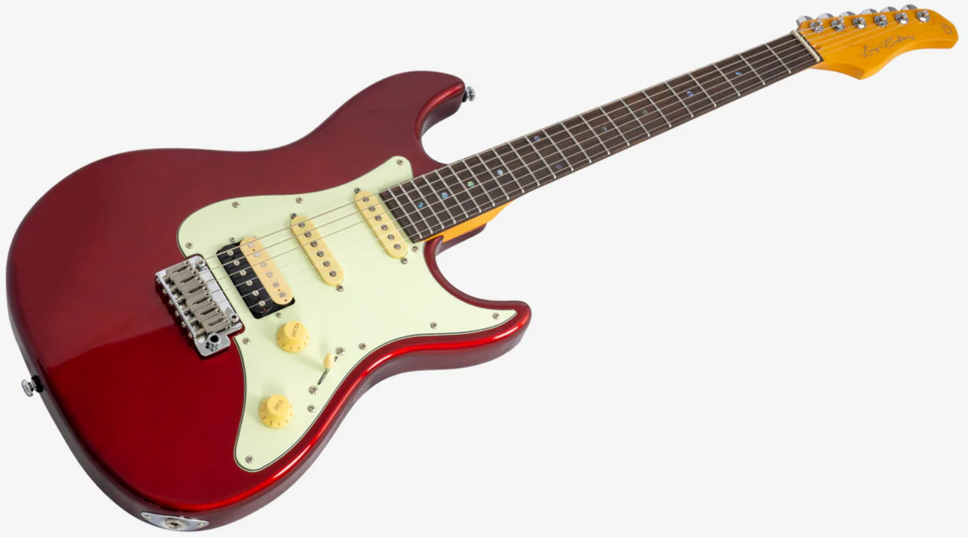 Sire Larry Carlton S7 Hss New Gen Trem Rw - Candy Apple Red - Guitare Électrique Forme Str - Variation 2