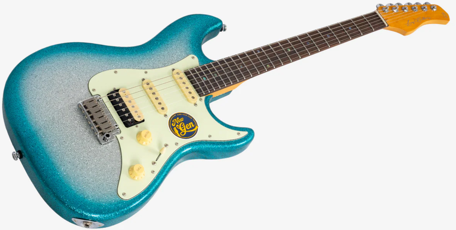 Sire Larry Carlton S7 Hss New Gen Trem Rw - Skyburst Sparkle - Guitare Électrique Forme Str - Variation 2