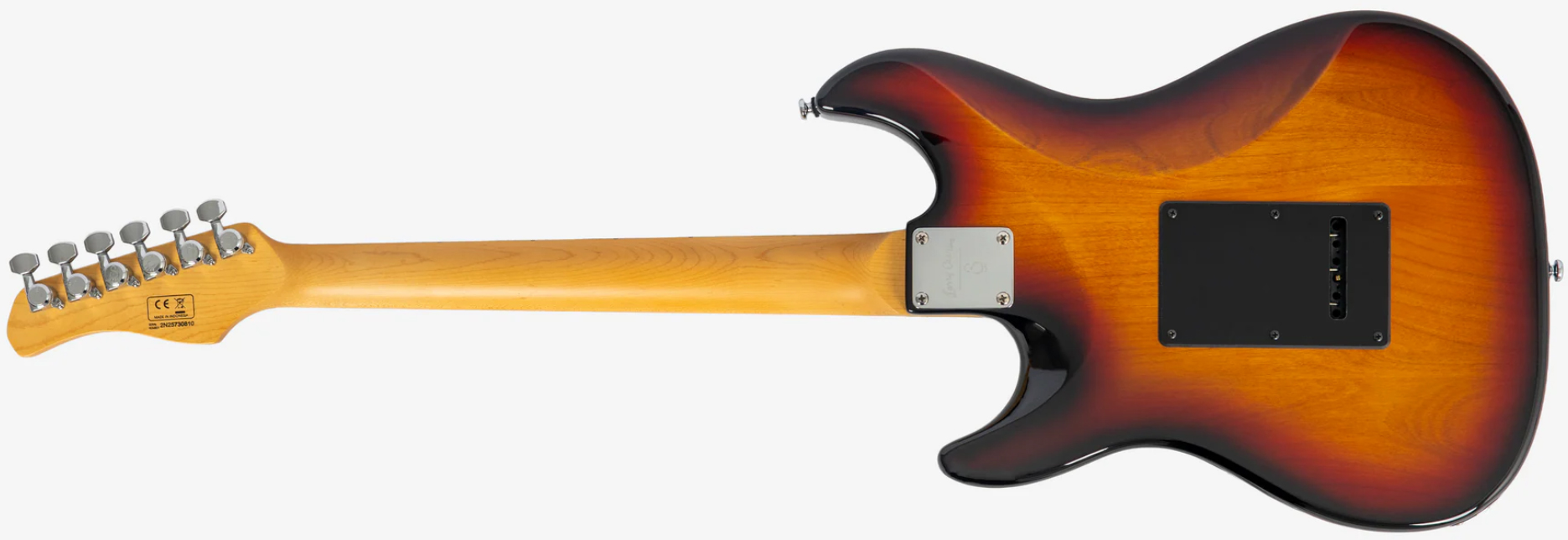 Sire Larry Carlton S7 Lh Gaucher New Gen 3s Trem Mn - 3 Tone Sunburst - Guitare Électrique Forme Str - Variation 1