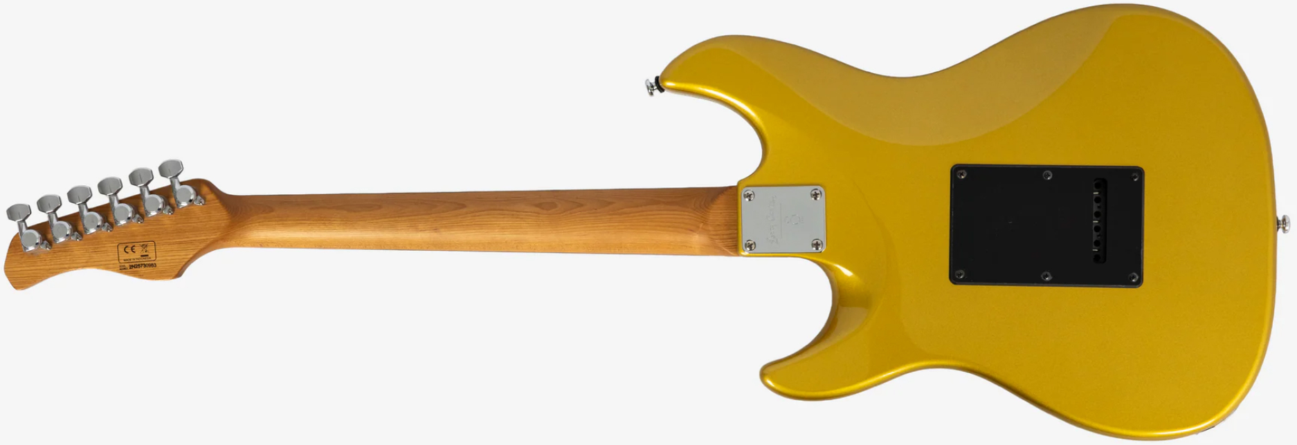 Sire Larry Carlton S7 Lh Gaucher New Gen 3s Trem Rw - Metallic Gold - Guitare Électrique Forme Str - Variation 1