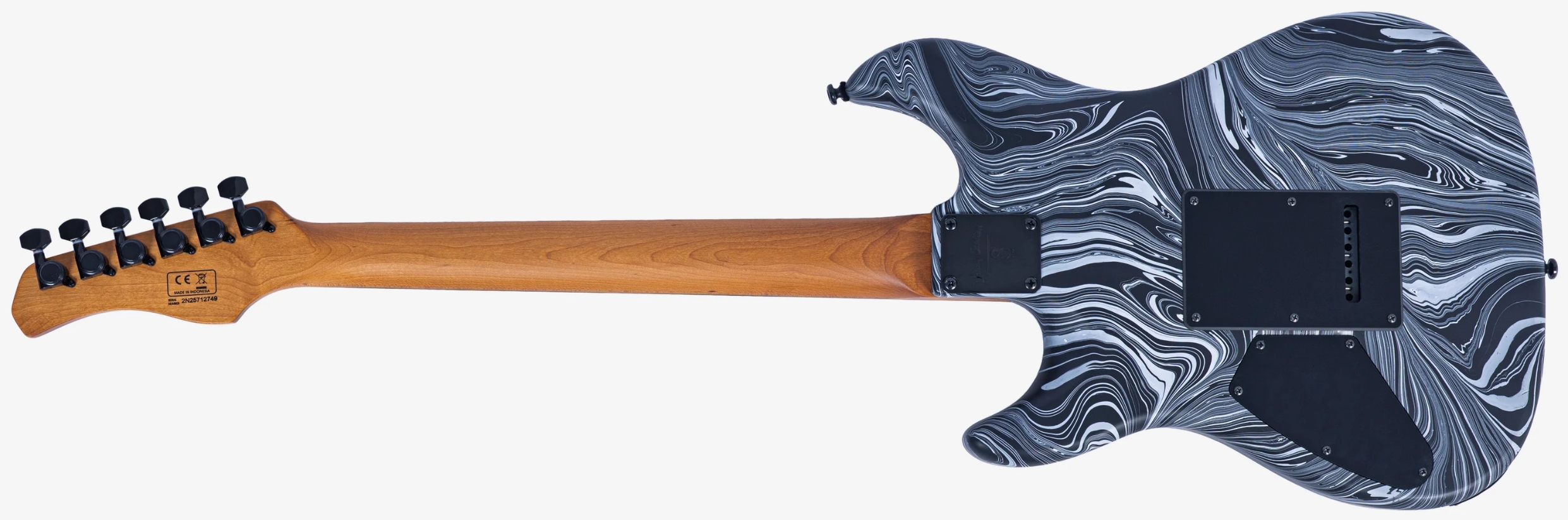 Sire Larry Carlton S7 Sw Hss Trem Rw - Black Swirl - Guitare Électrique Forme Str - Variation 1