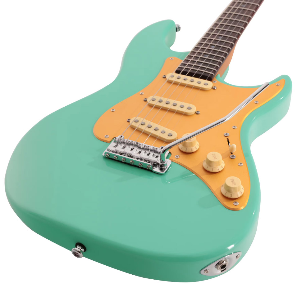 Sire Larry Carlton S7 Vintage Signature 3s Trem Mn - Mild Green - Guitare Électrique Signature - Variation 2