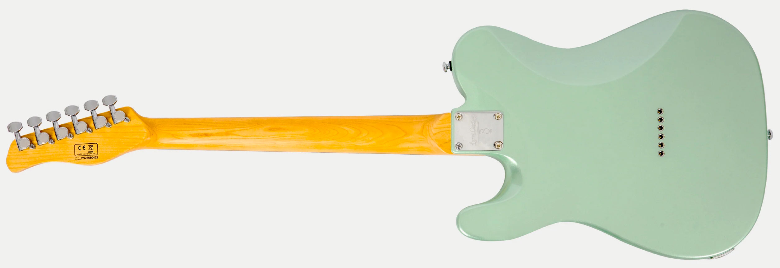 Sire Larry Carlton T3 New Gen 2s Ht Rw - Surf Green Metallic - Guitare Électrique Forme Tel - Variation 1