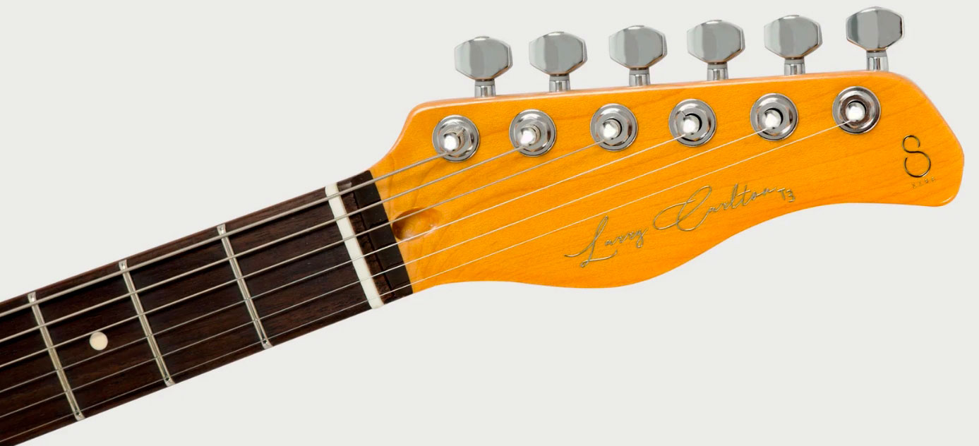 Sire Larry Carlton T3 New Gen 2s Ht Rw - Surf Green Metallic - Guitare Électrique Forme Tel - Variation 3
