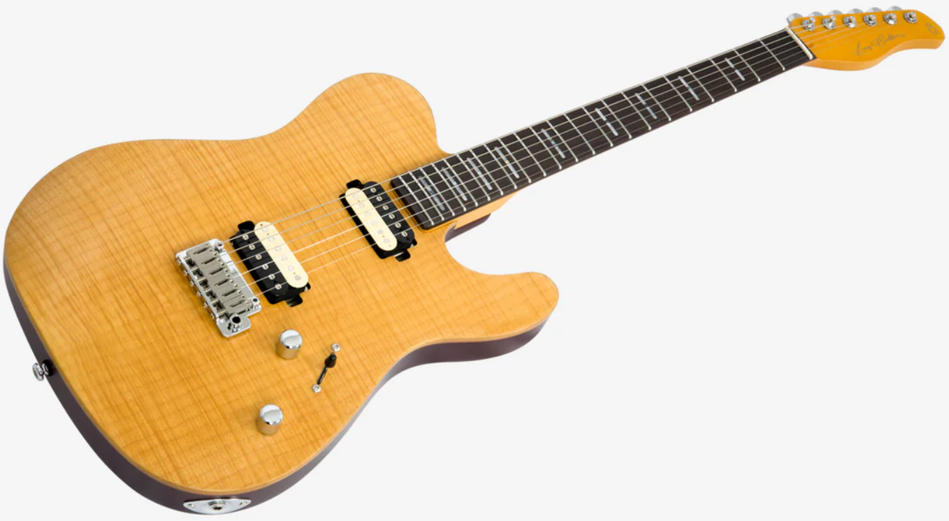 Sire Larry Carlton T7 Fm New Gen 2h Trem Rw - Natural - Guitare Électrique Forme Tel - Variation 2