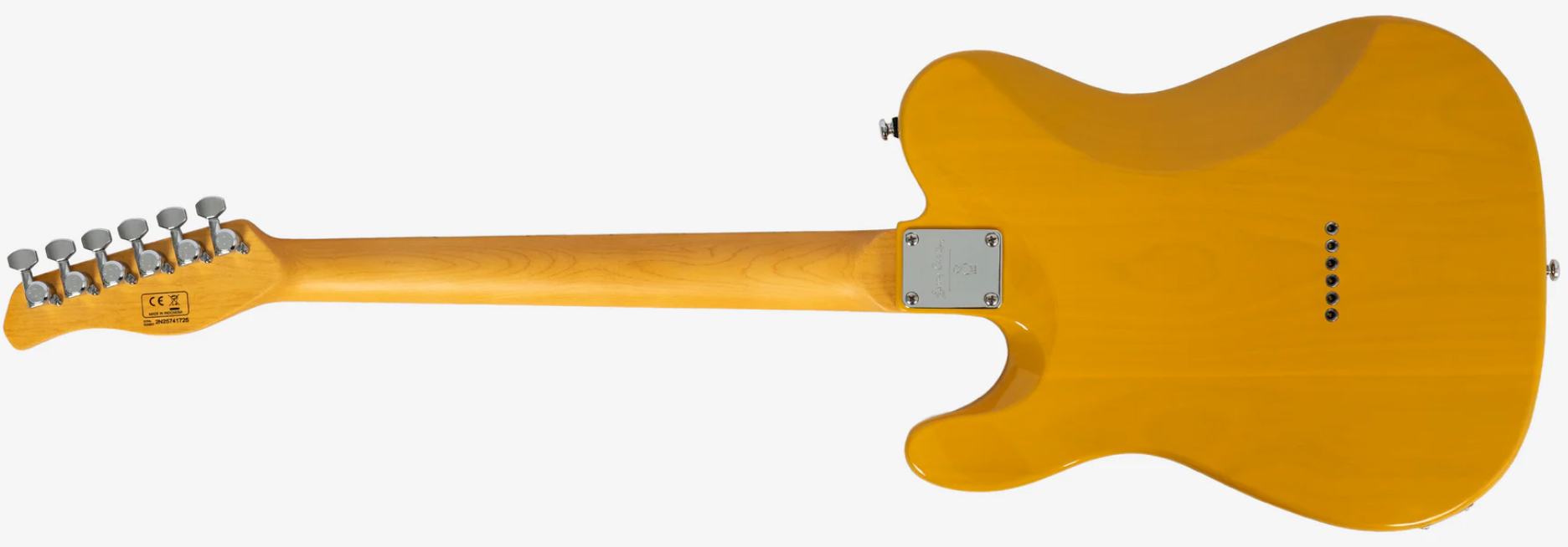 Sire Larry Carlton T7 Lh Gaucher New Gen 2s Ht Mn - Butterscotch Blonde - Guitare Électrique Forme Tel - Variation 1