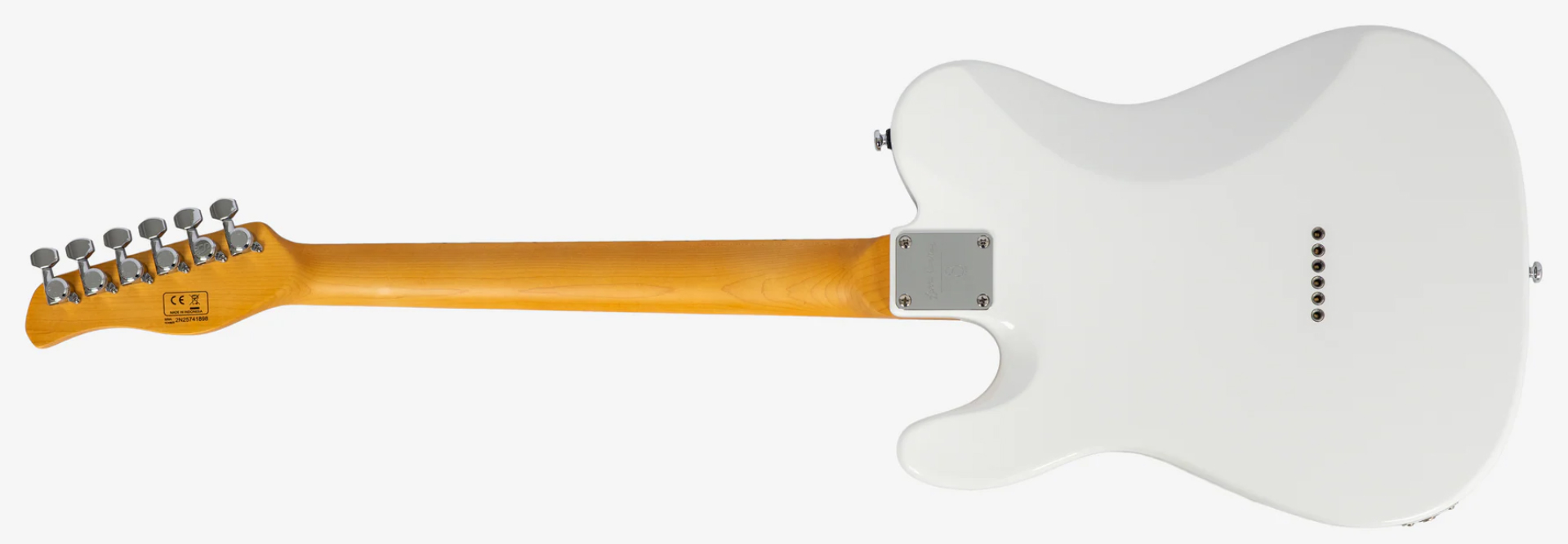 Sire Larry Carlton T7 Lh Gaucher New Gen 2s Ht Mn - White - Guitare Électrique Forme Tel - Variation 1