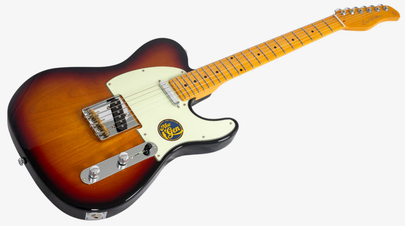 Sire Larry Carlton T7 New Gen 2s Ht Mn - 3 Tone Sunburst - Guitare Électrique Forme Tel - Variation 2