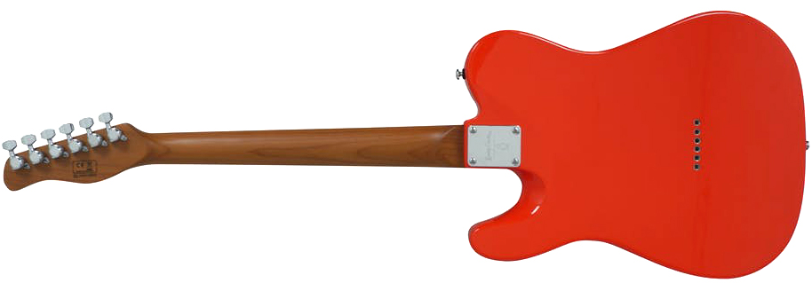 Sire Larry Carlton T7 Signature 2s Ht Mn - Fiesta Red - Guitare Électrique Forme Tel - Variation 1