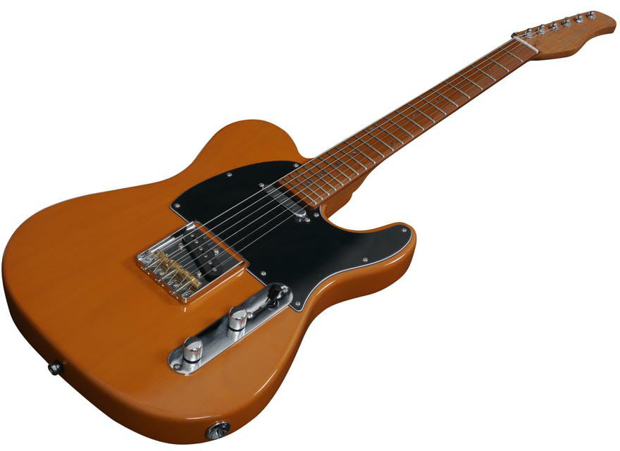 Sire Larry Carlton T7 Signature 2s Ht Mn - Butterscotch Blonde - Guitare Électrique Forme Tel - Variation 2