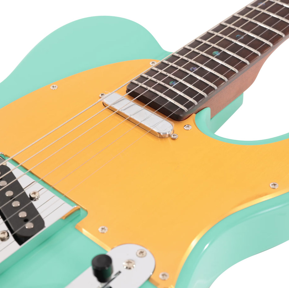 Sire Larry Carlton T7 Signature 2s Ht Mn - Mild Green - Guitare Électrique Forme Tel - Variation 4