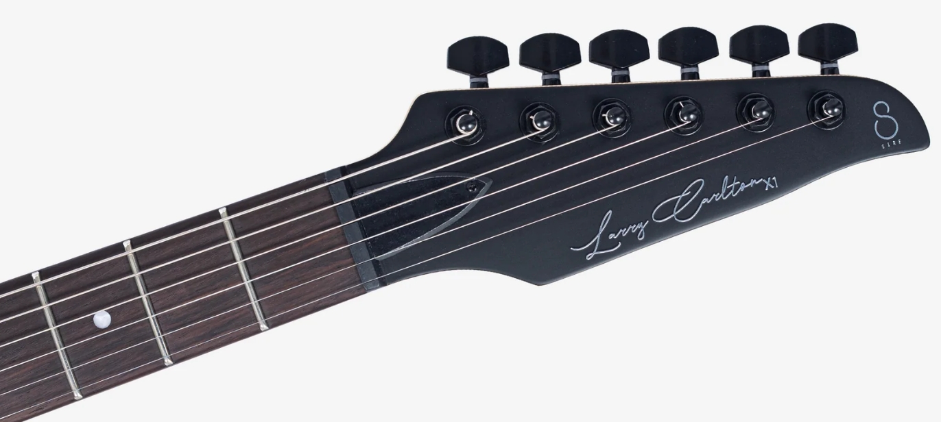 Sire Larry Carlton X1 2h Trem Rw - Black Satin - Guitare Électrique Forme Str - Variation 3