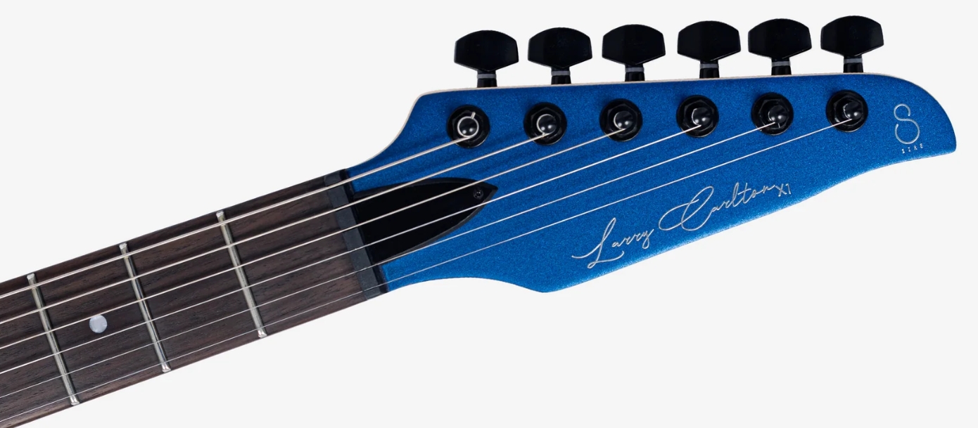 Sire Larry Carlton X1 2h Trem Rw - Dark Navy Satin - Guitare Électrique Forme Str - Variation 3