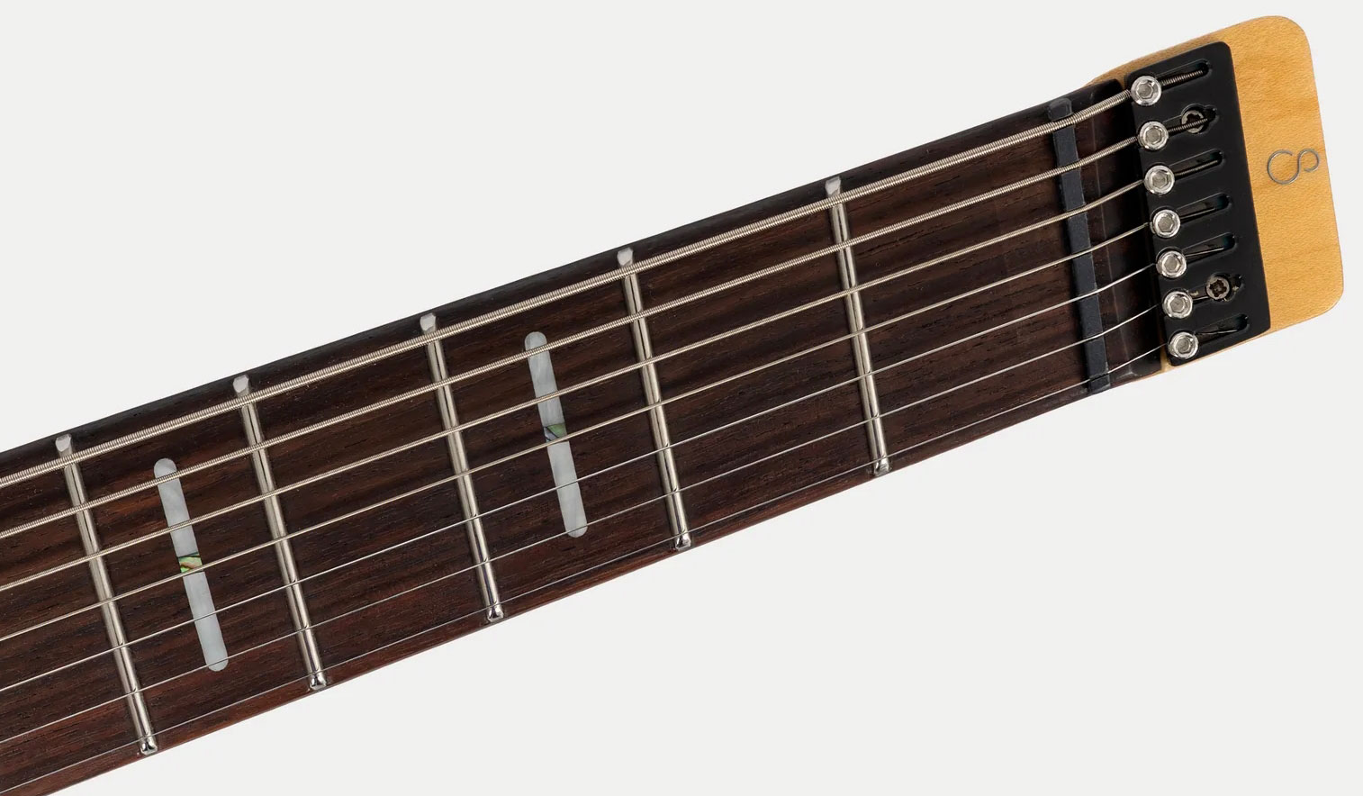 Sire Larry Carlton X6 Headless 7c Multiscale 2h Trem Rw - Metallic Green - Guitare Électrique Multi-scale - Variation 3