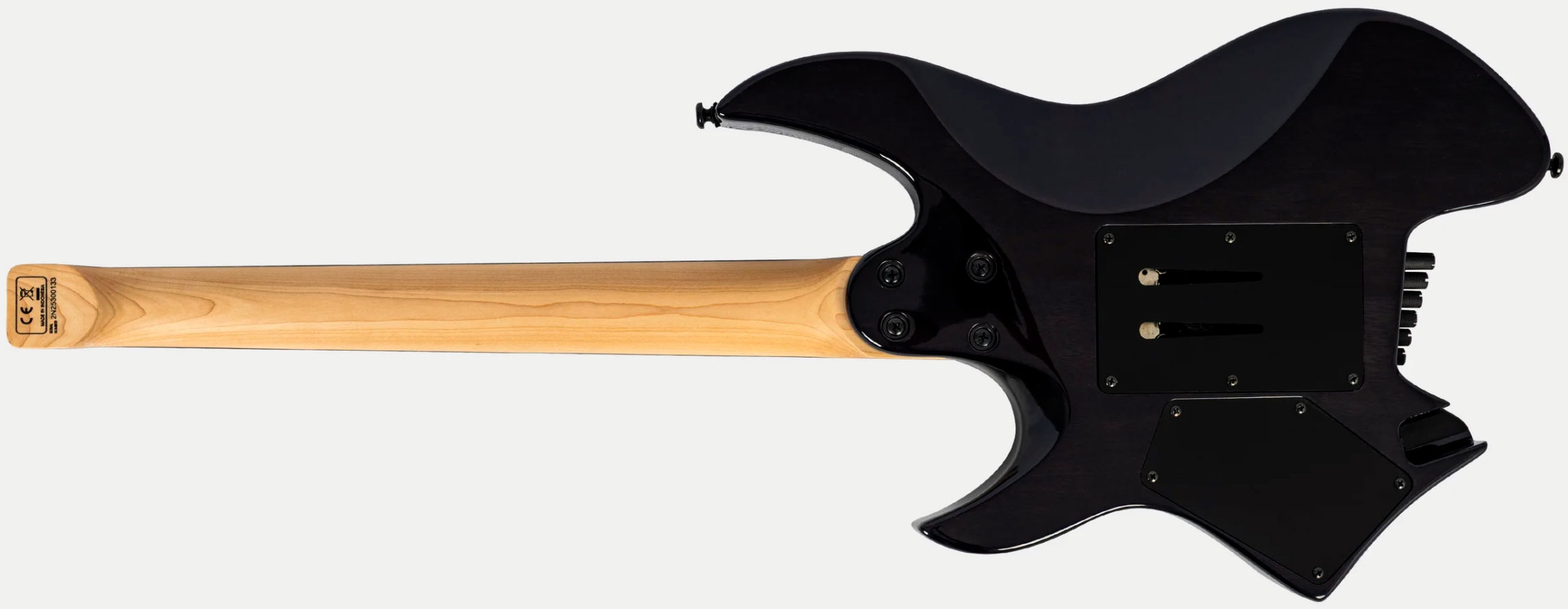 Sire Larry Carlton X6 Headless Multiscale 2h Trem Rw - Transparent Black - Guitare Électrique Multi-scale - Variation 1