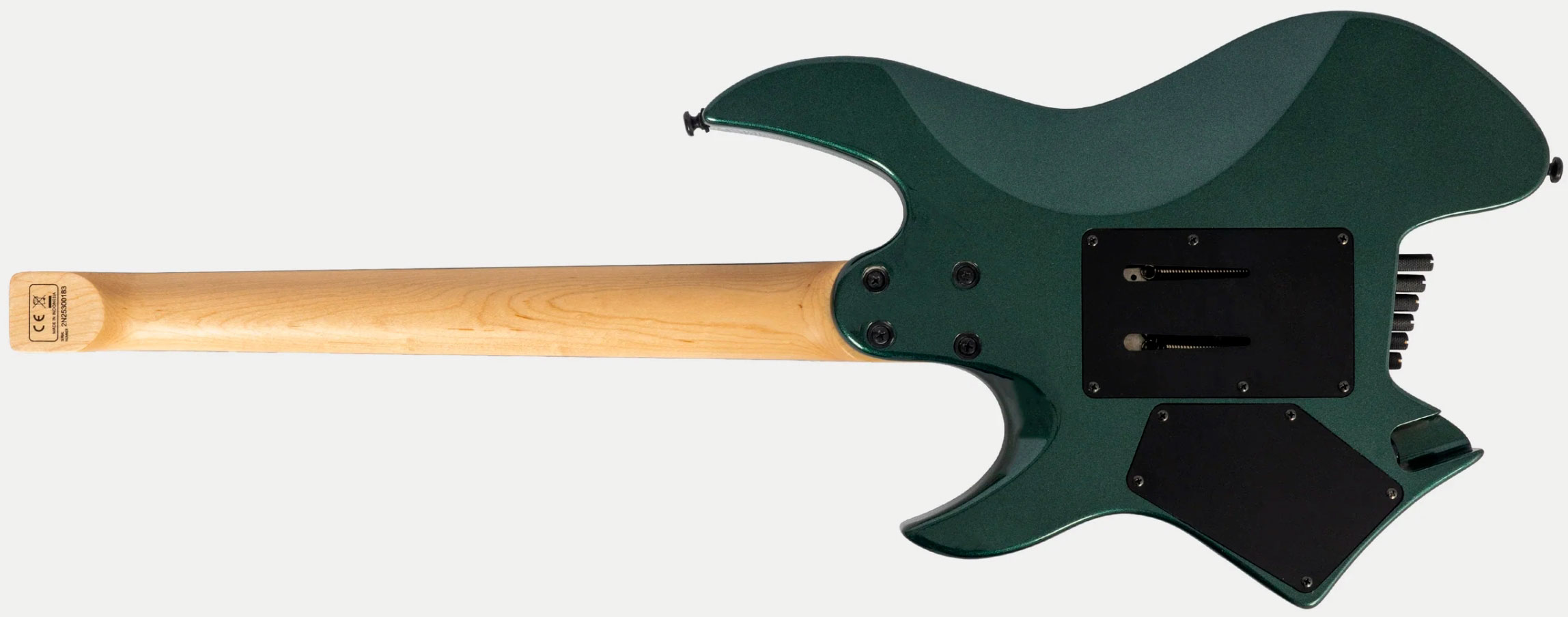 Sire Larry Carlton X6 Headless Multiscale 2h Trem Rw - Metallic Green - Guitare Électrique Multi-scale - Variation 1