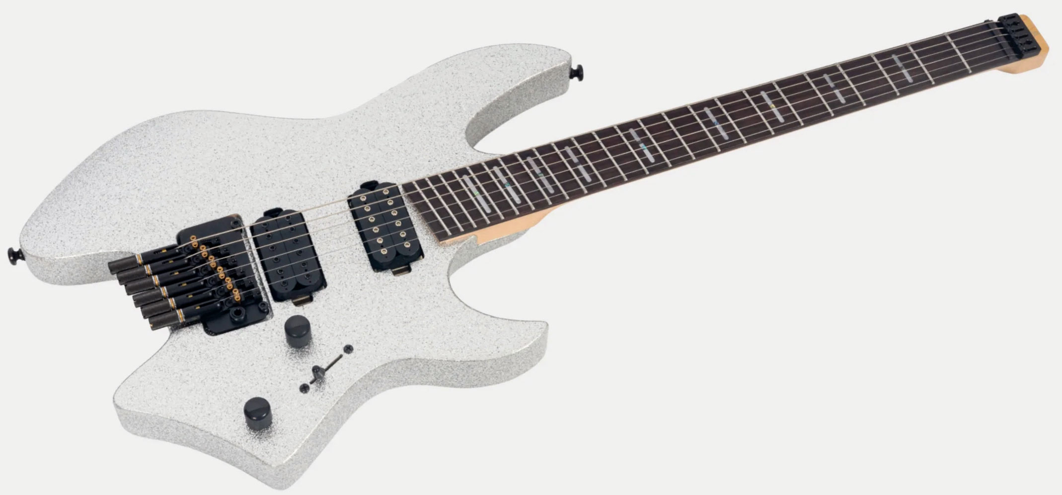 Sire Larry Carlton X6 Headless Multiscale 2h Trem Rw - Silver Sparkle - Guitare Électrique Multi-scale - Variation 2