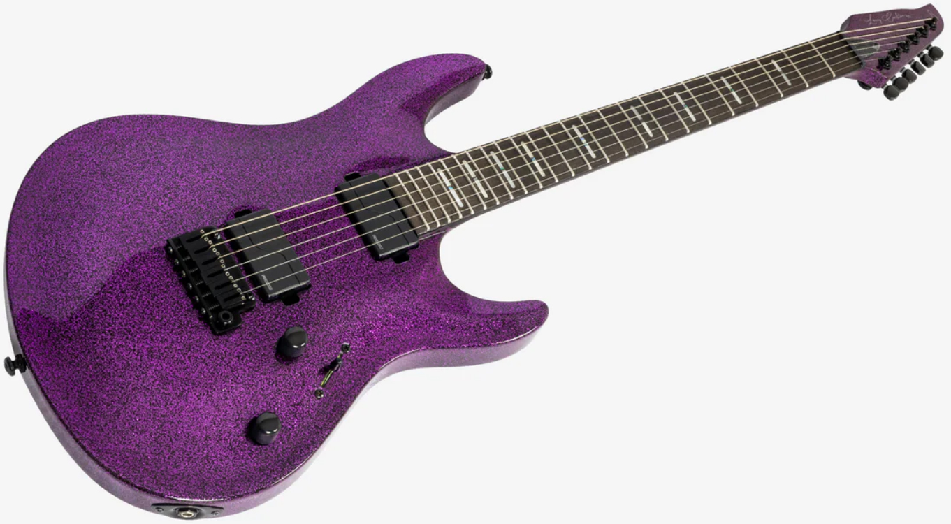 Sire Larry Carlton Y10 2h Fishman Fluence Trem Eb - Purple Sparkle - Guitare Électrique Forme Str - Variation 2