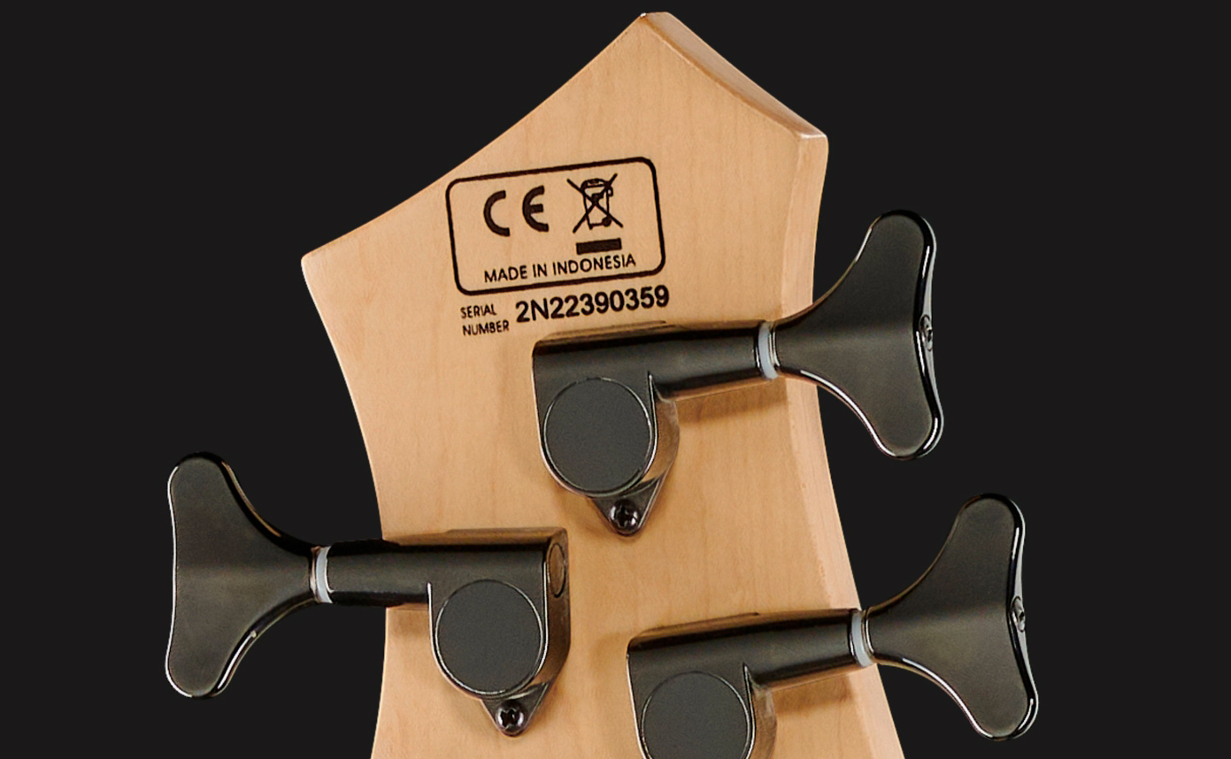 Sire Marcus Miller M5 Swamp Ash 5st Fl Fretless Active Eb - Transparent Blue - Basse Électrique Solid Body - Variation 4