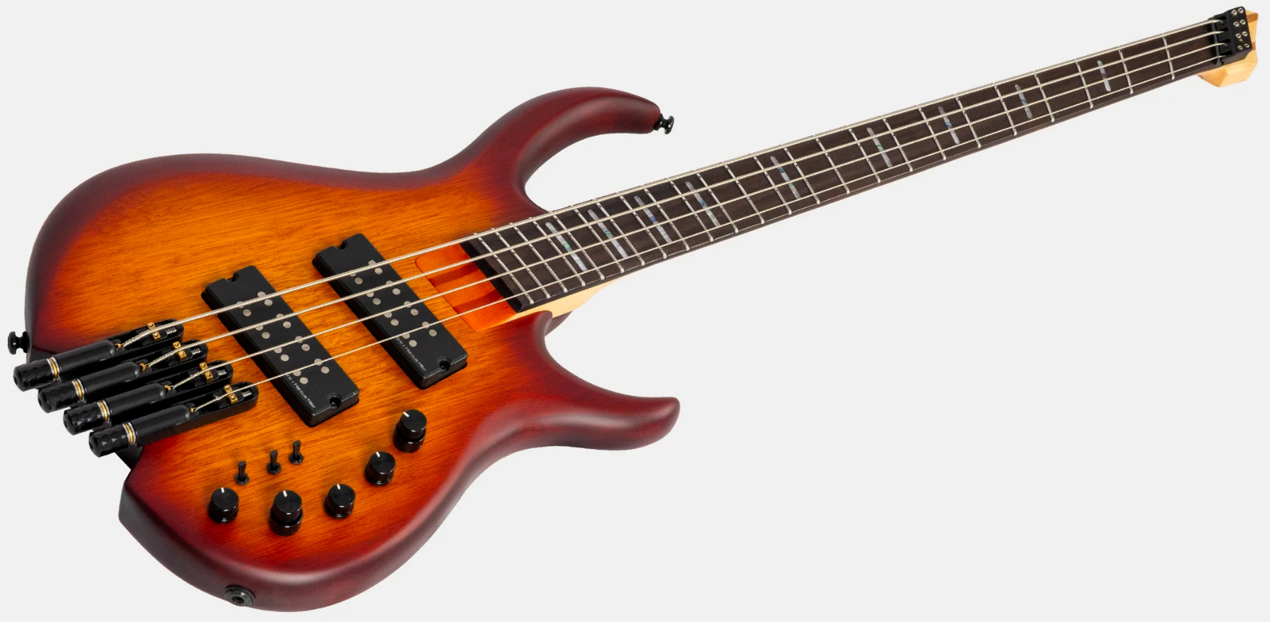 Sire Marcus Miller M6 Headless 4st Multiscale Active Rw - Tobacco Sunburst Satin - Basse Électrique Solid Body - Variation 2