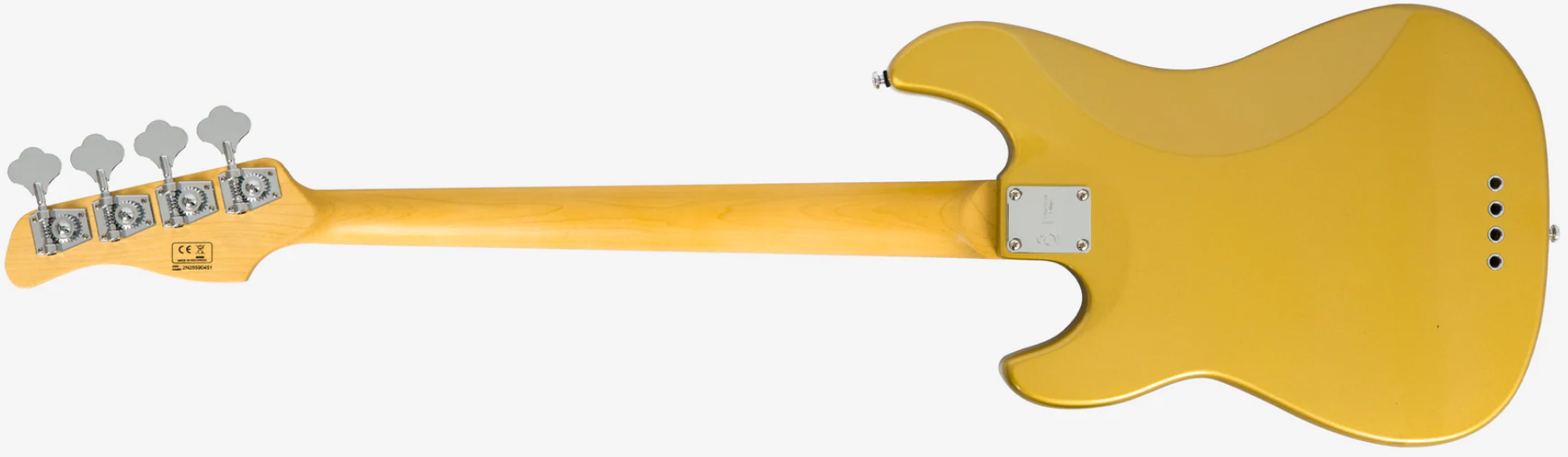 Sire Marcus Miller P5 Alder 4st Mn - Metallic Gold - Basse Électrique Solid Body - Variation 1